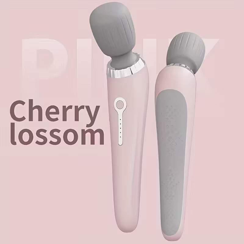 Portable Electric Body Massager with 5 Intensity Levels | USB Rechargeable High-Frequency Relaxation Device