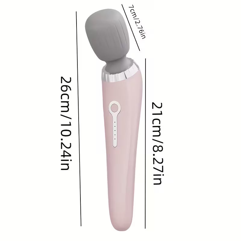 Portable Electric Body Massager with 5 Intensity Levels | USB Rechargeable High-Frequency Relaxation Device