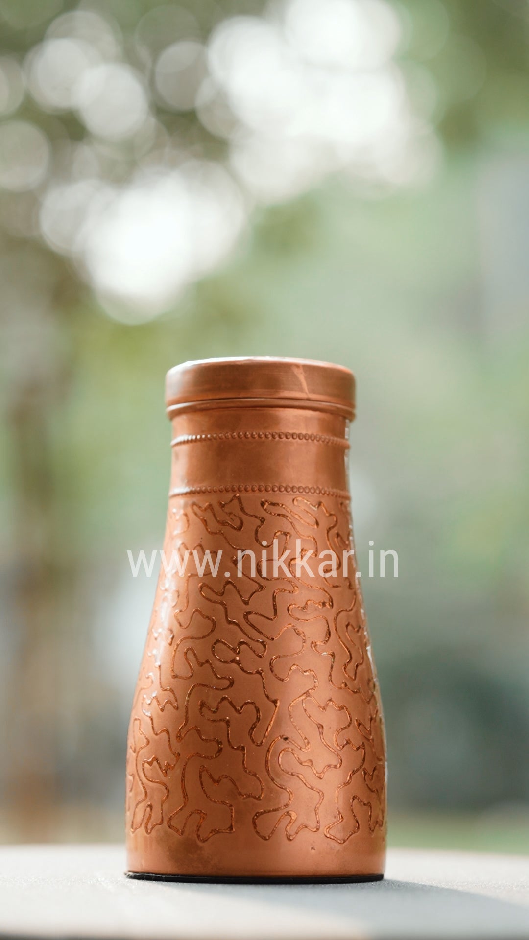 Handcrafted Copper Water Bottle – Ayurvedic Wellness and Sustainability