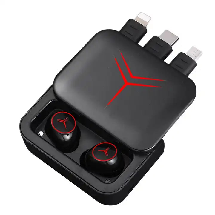 TWS Wireless Stereo Earphones v5.2 With Portable Power Bank