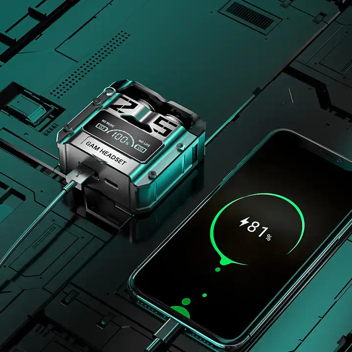 TWS Headphones Low Latency Music RGB Gaming Headphones