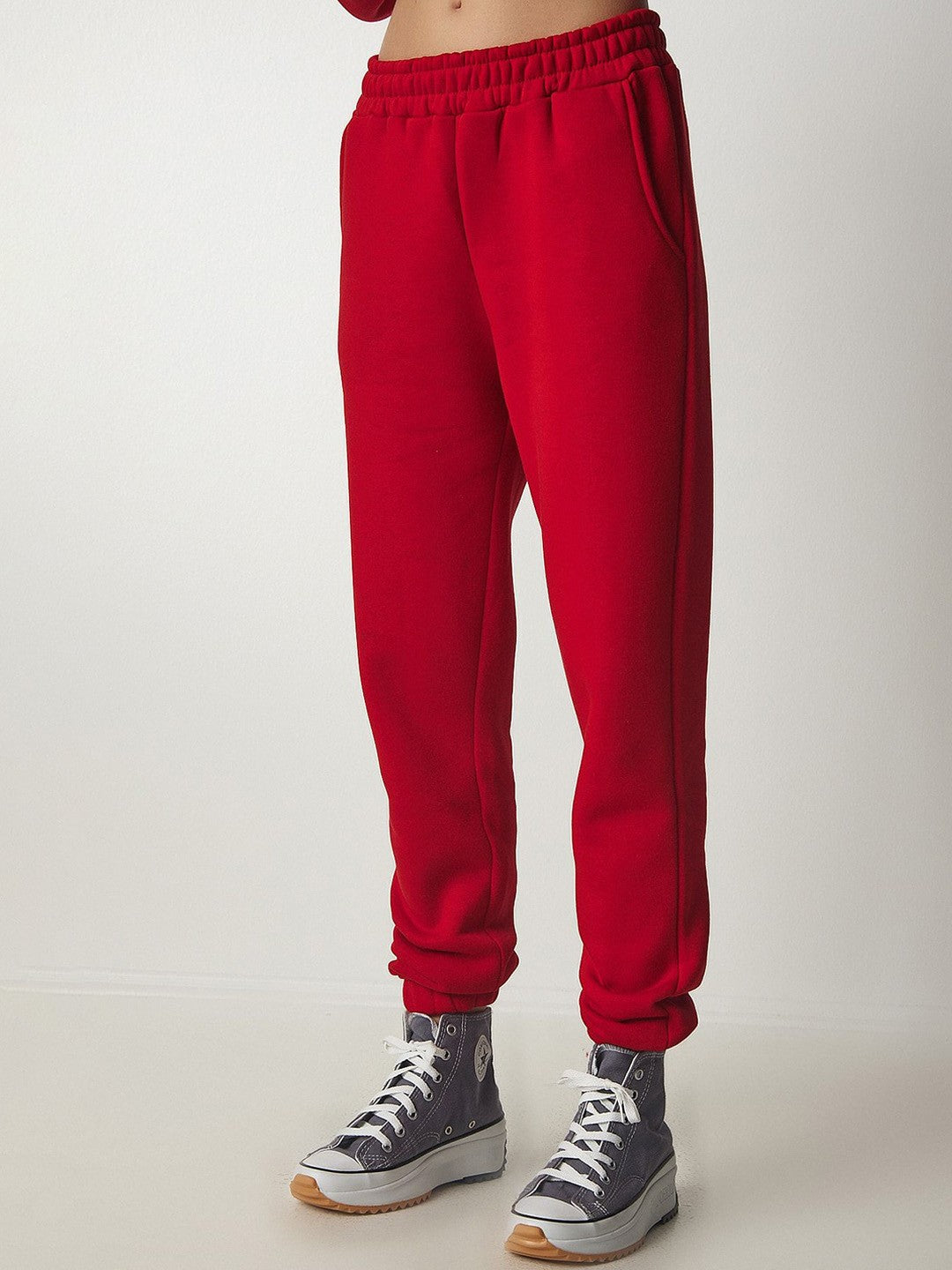 Women's Reddish Jam Sweatshirt & Short Co-Ord