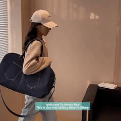 Casual denim bag for daily office and college use