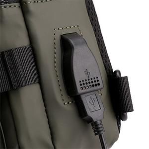 Multifunctional Sling Bag with USB Charging Port | Waterproof & Lightweight