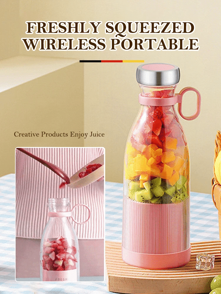 Wireless Portable Juicer Bottle