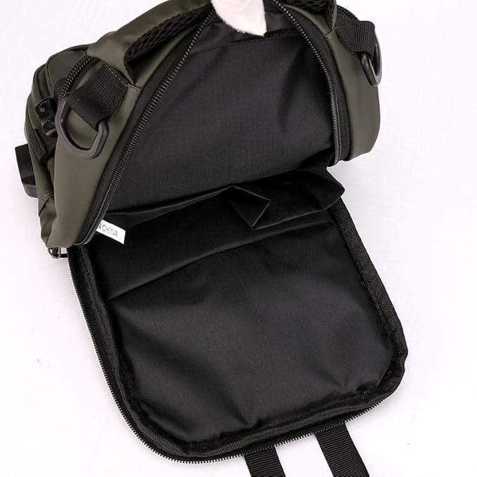 Multifunctional Sling Bag with USB Charging Port | Waterproof & Lightweight
