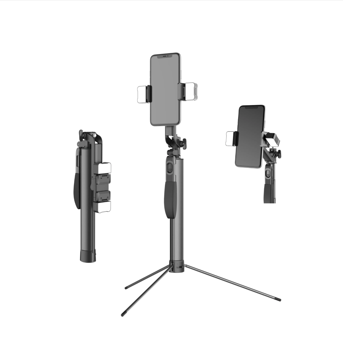 Wireless Remote Selfie Stick with Fill Light | High-Quality Tripod Stand for Smartphones