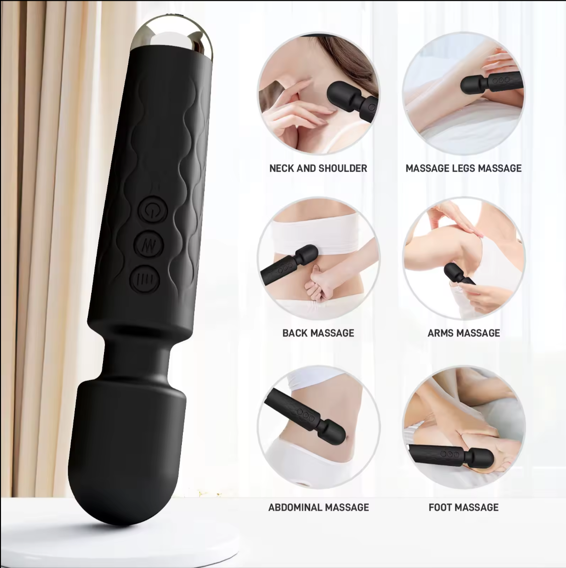 ProActive Deep Tissue Massager for Muscle Recovery and Relaxation